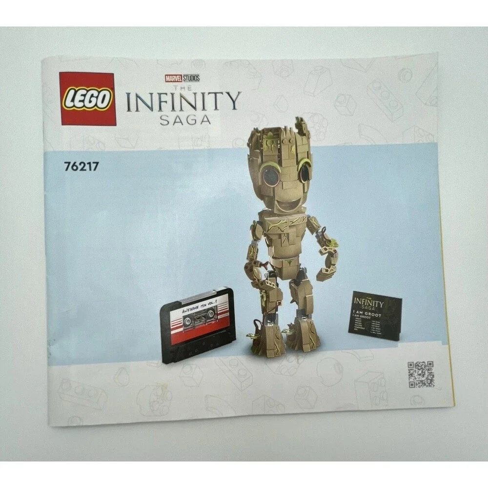 LEGO Manual Only 76217 Paper Instructions Marvel Studio The Infintiy Saga Groot